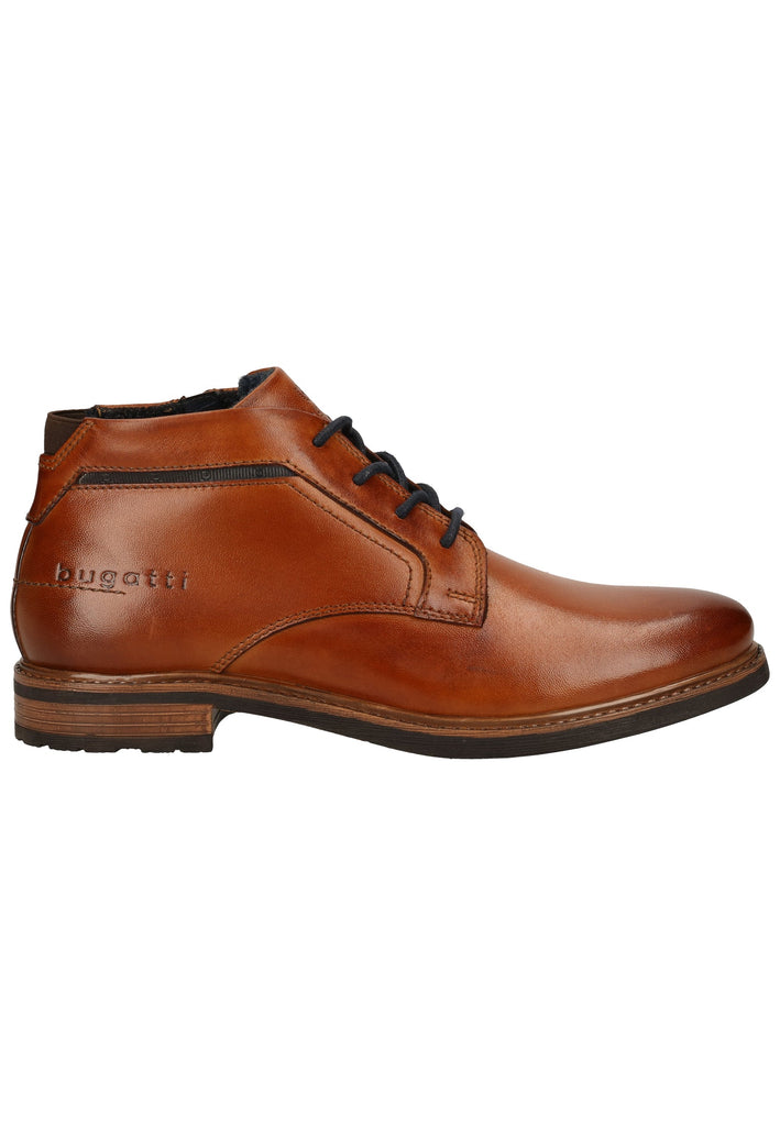 Bugatti Stiefelette Nappaleder Cognac