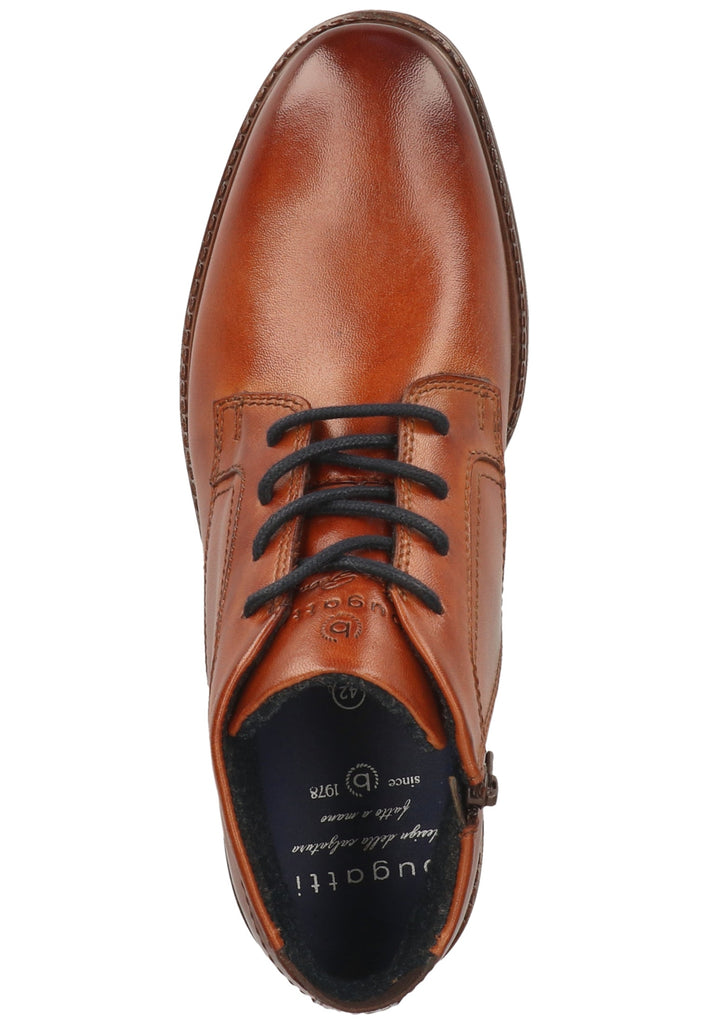 Bugatti Stiefelette Nappaleder Cognac