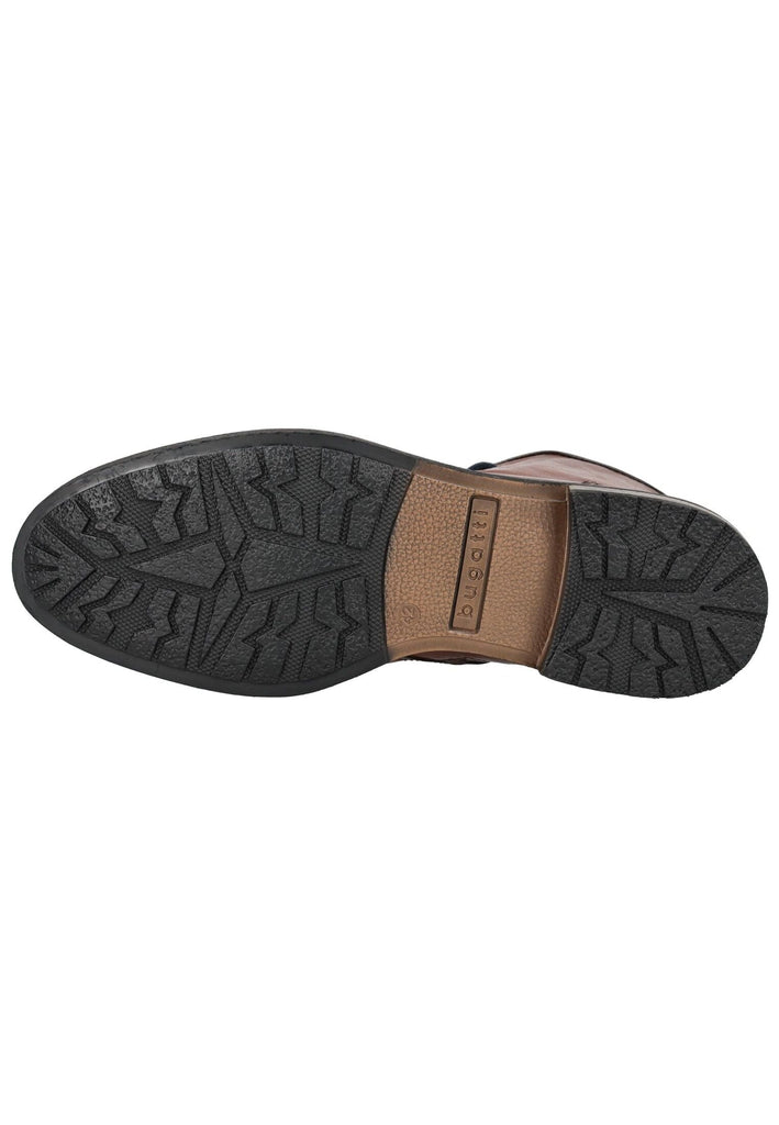Bugatti Stiefelette Nappaleder Cognac Warmfutter