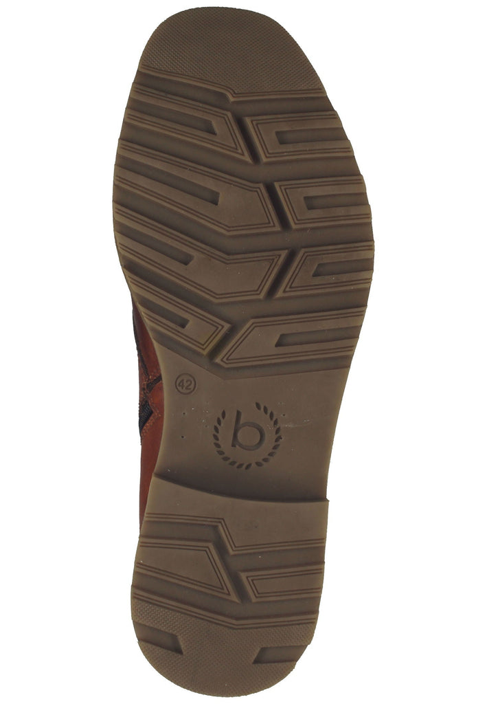 Bugatti Stiefelette Nappaleder Cognac Warmfutter