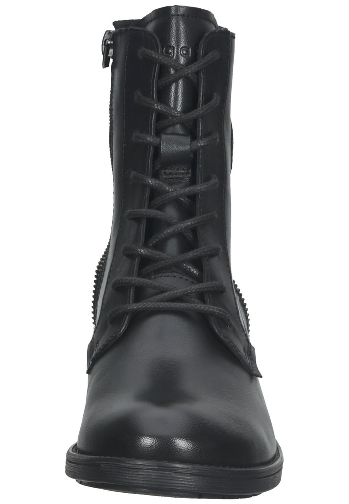 Bugatti Stiefelette Nappaleder Croco Black