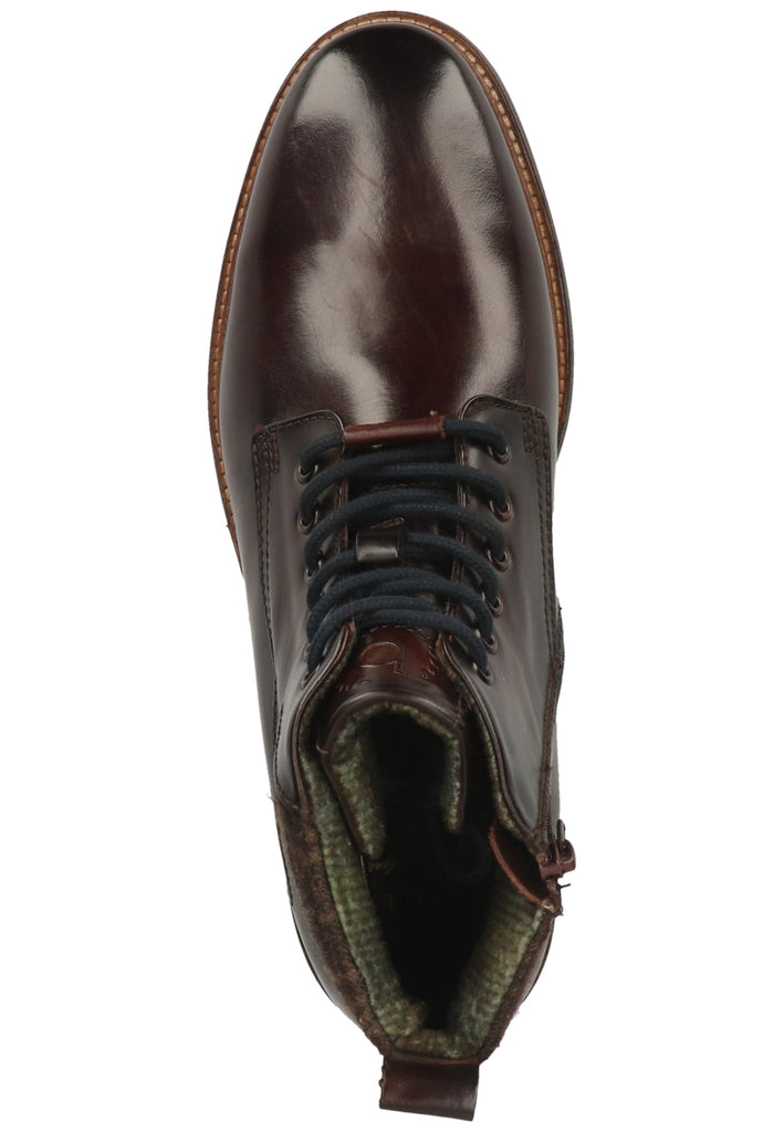 Bugatti Stiefelette Nappaleder Dark Brown