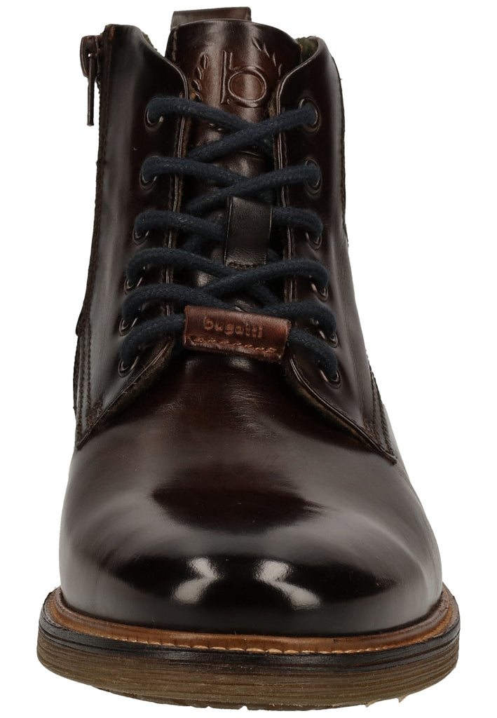 Bugatti Stiefelette Nappaleder Dark Brown