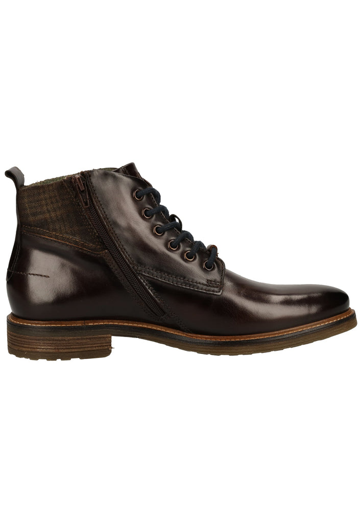 Bugatti Stiefelette Nappaleder Dark Brown