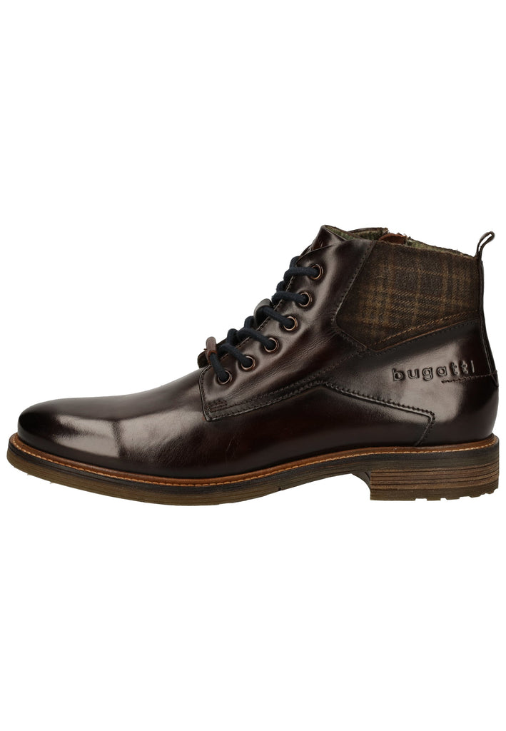 Bugatti Stiefelette Nappaleder Dark Brown