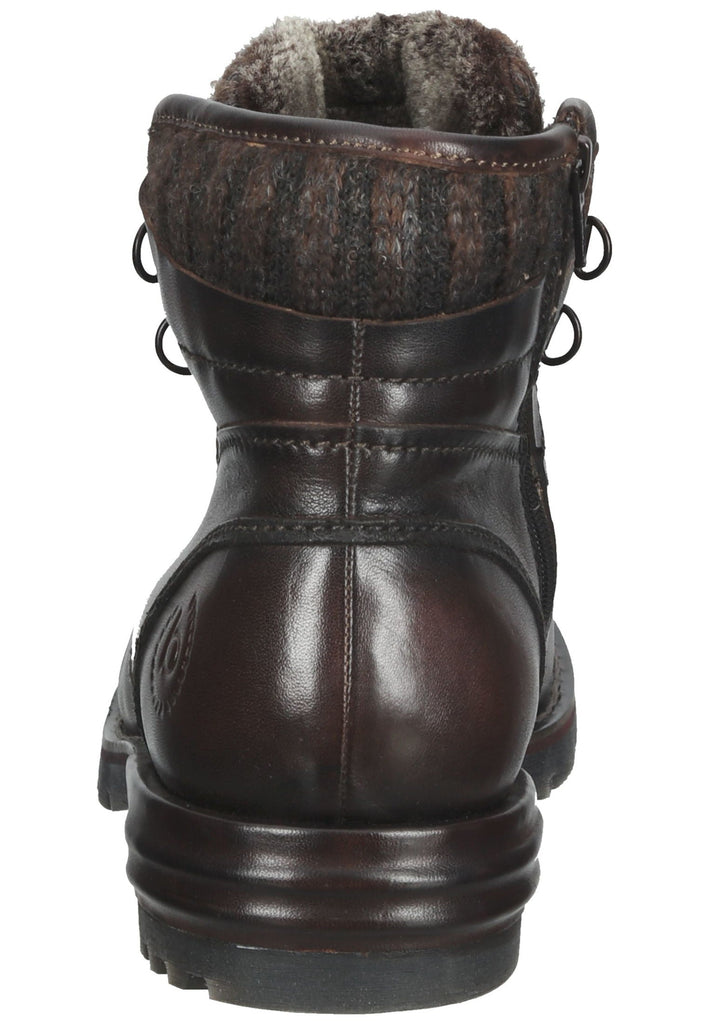 Bugatti Stiefelette Nappaleder Mittelbraun