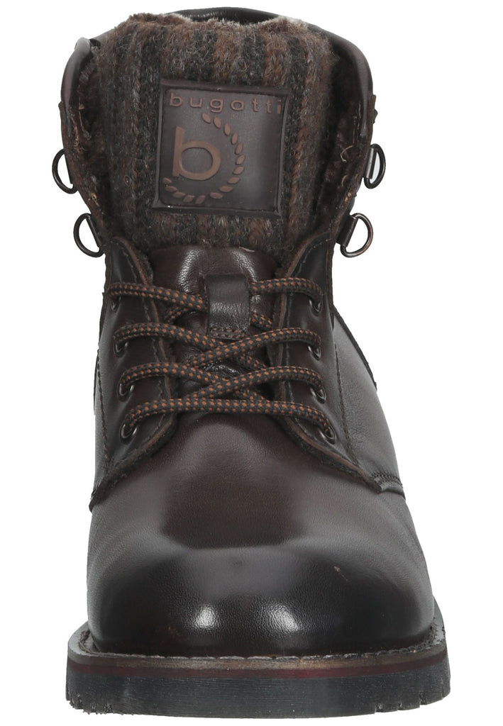 Bugatti Stiefelette Nappaleder Mittelbraun