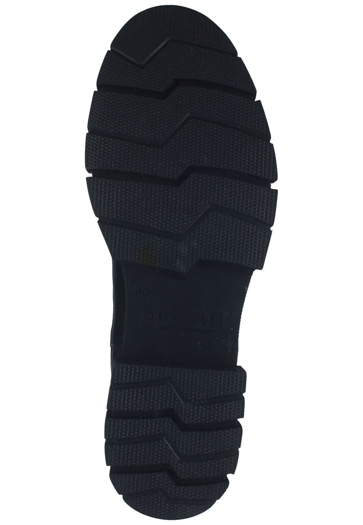 Bugatti Stiefelette Nappaleder Schwarz