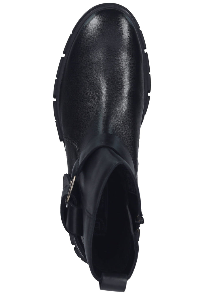Bugatti Stiefelette Nappaleder Schwarz