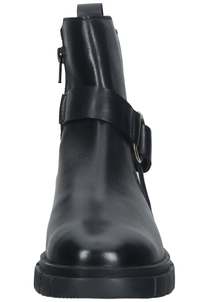 Bugatti Stiefelette Nappaleder Schwarz