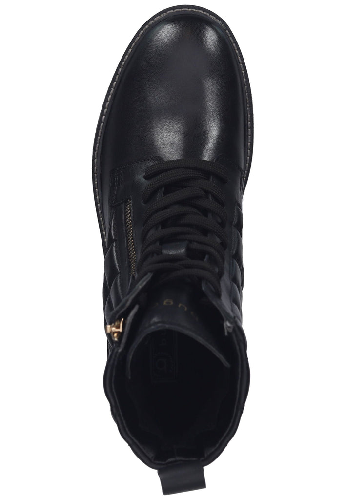 Bugatti Stiefelette Nappaleder Schwarz