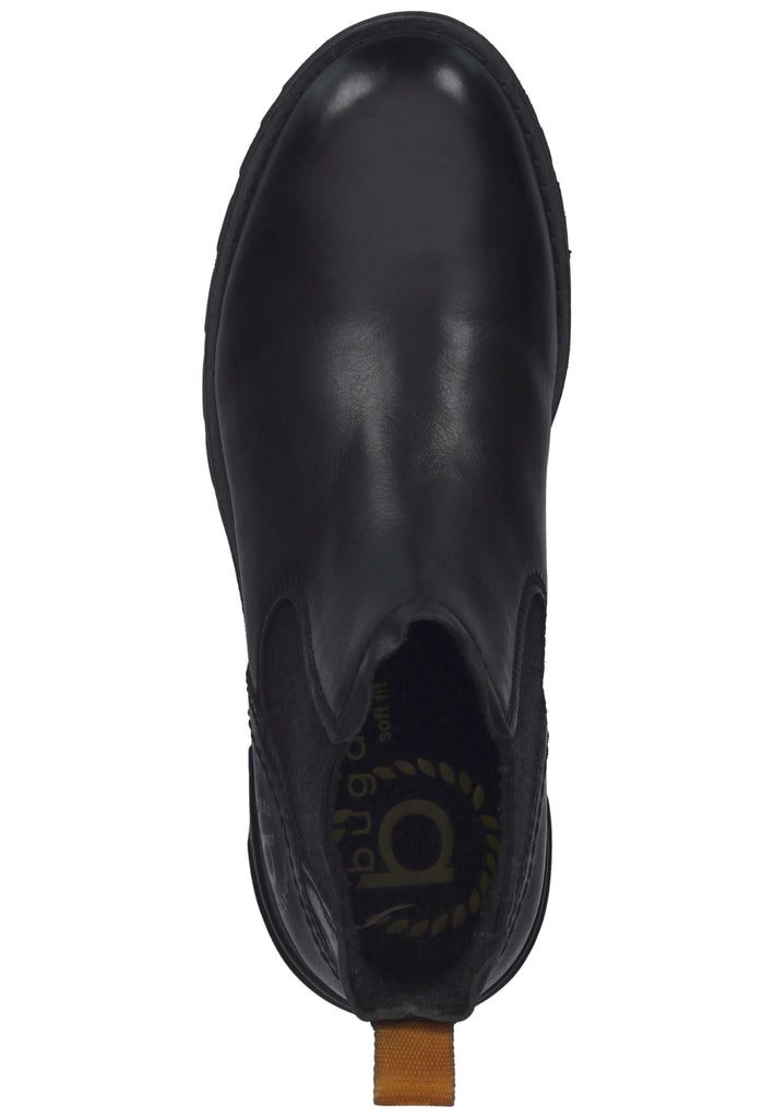 Bugatti Stiefelette Nappaleder Schwarz