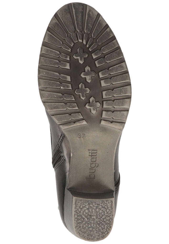 Bugatti Stiefelette Nappaleder Schwarz