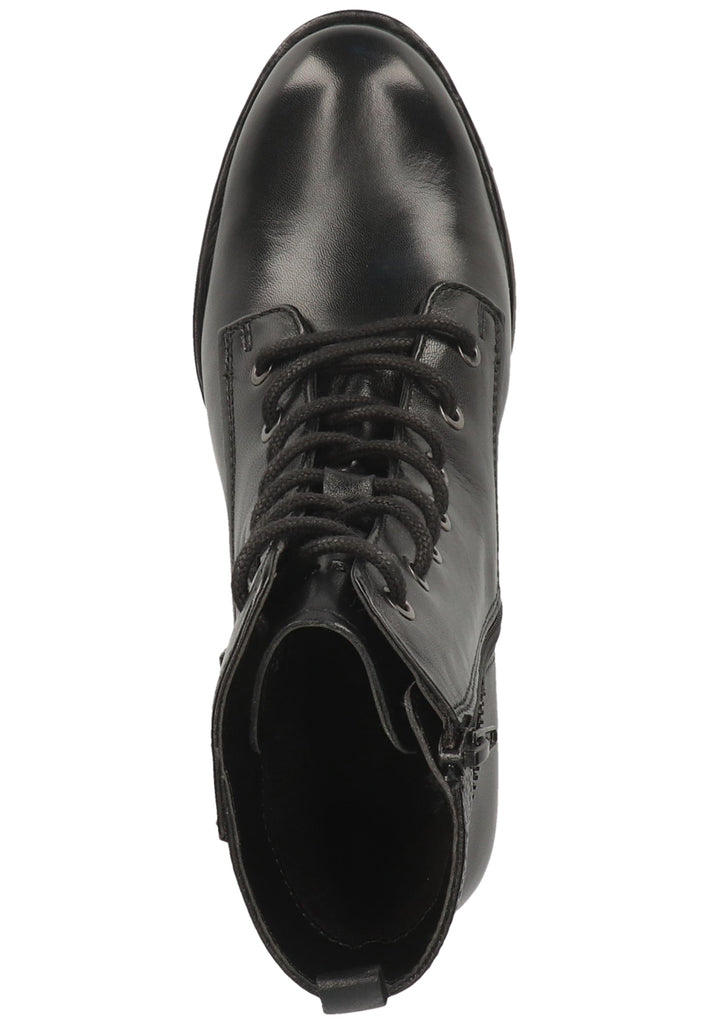 Bugatti Stiefelette Nappaleder Schwarz