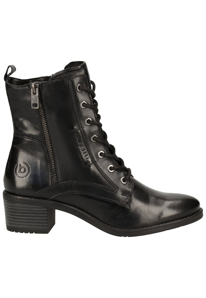 Bugatti Stiefelette Nappaleder Schwarz