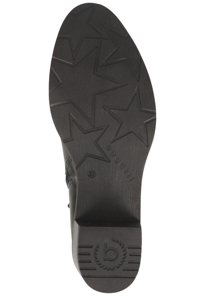 Bugatti Stiefelette Nappaleder Schwarz