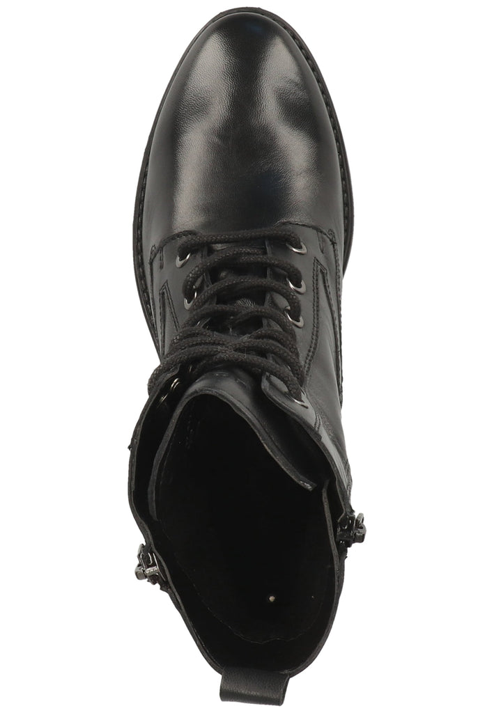 Bugatti Stiefelette Nappaleder Schwarz