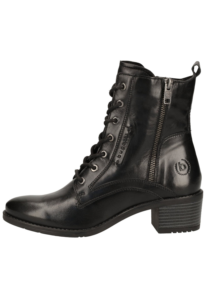 Bugatti Stiefelette Nappaleder Schwarz