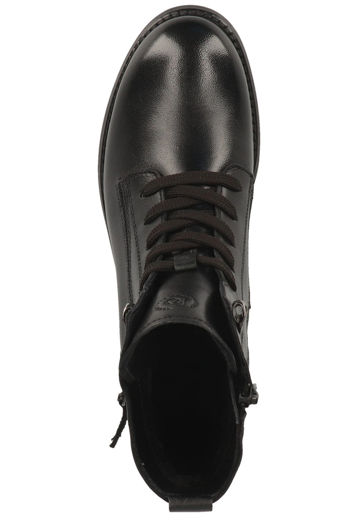 Bugatti Stiefelette Nappaleder Schwarz