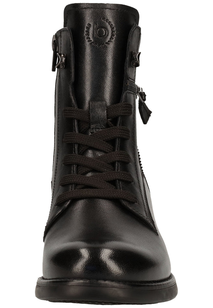 Bugatti Stiefelette Nappaleder Schwarz