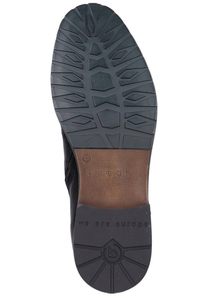 Bugatti Stiefelette Nappaleder Schwarz