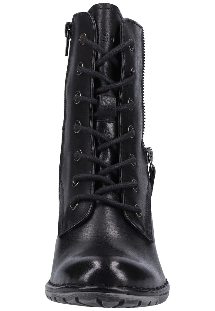 Bugatti Stiefelette Nappaleder Schwarz