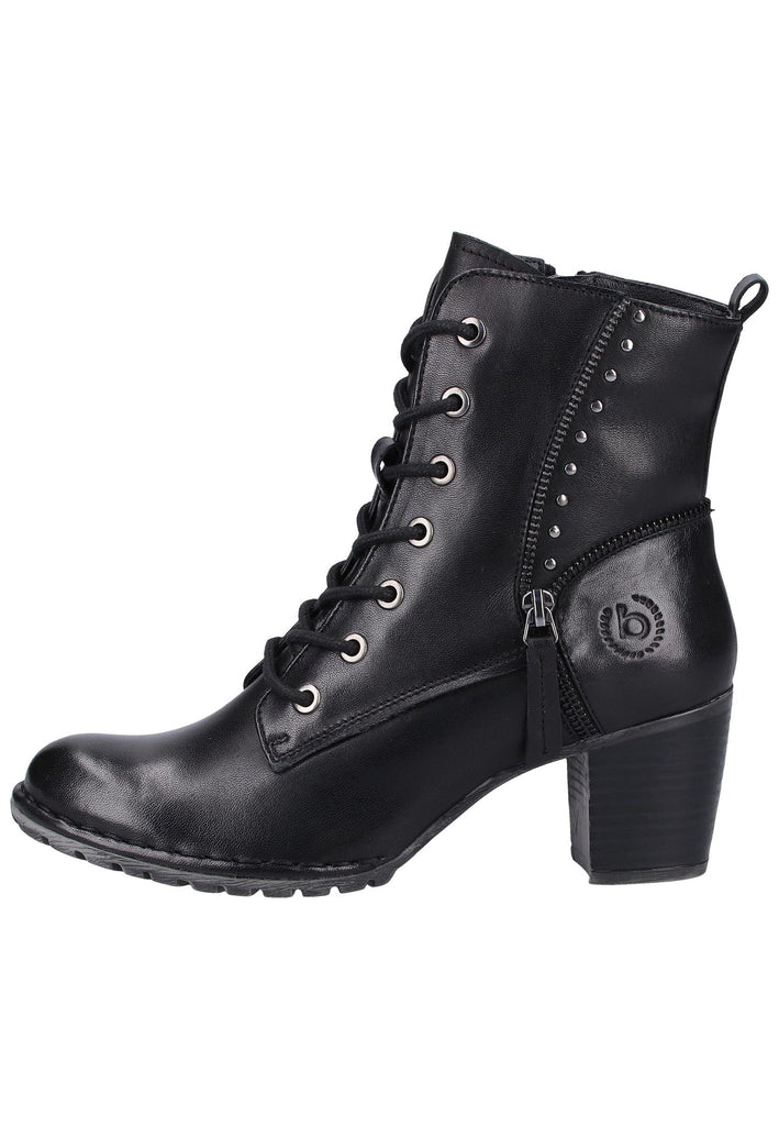 Bugatti Stiefelette Nappaleder Schwarz