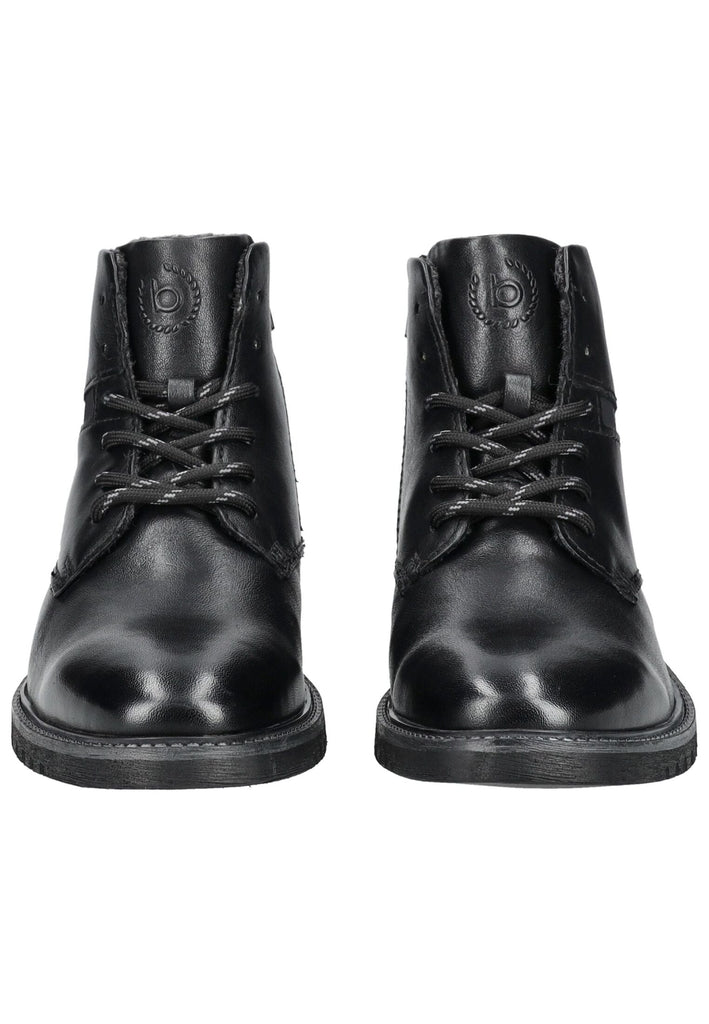 Bugatti Stiefelette Nappaleder Schwarz Warmfutter