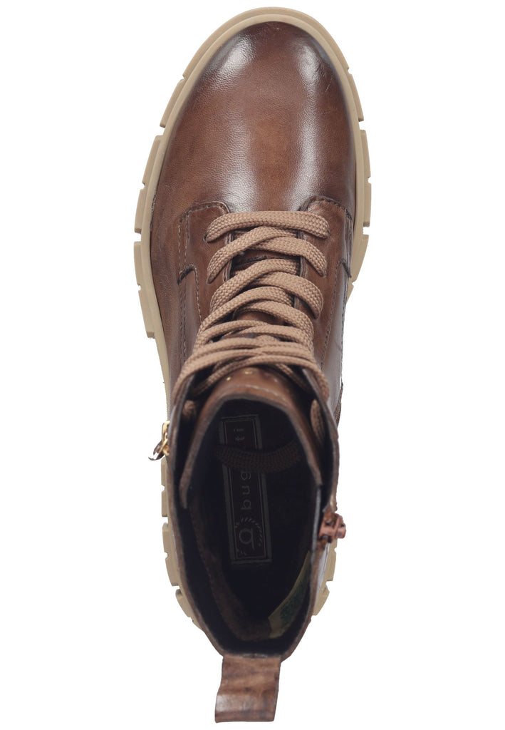 Bugatti Stiefelette Nappaleder Taupe