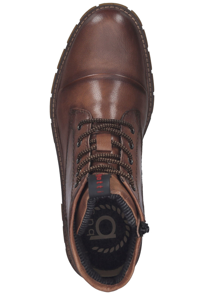 Bugatti Stiefelette Nappaleder Taupe