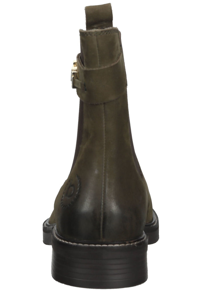 Bugatti Stiefelette Nubukleder Green
