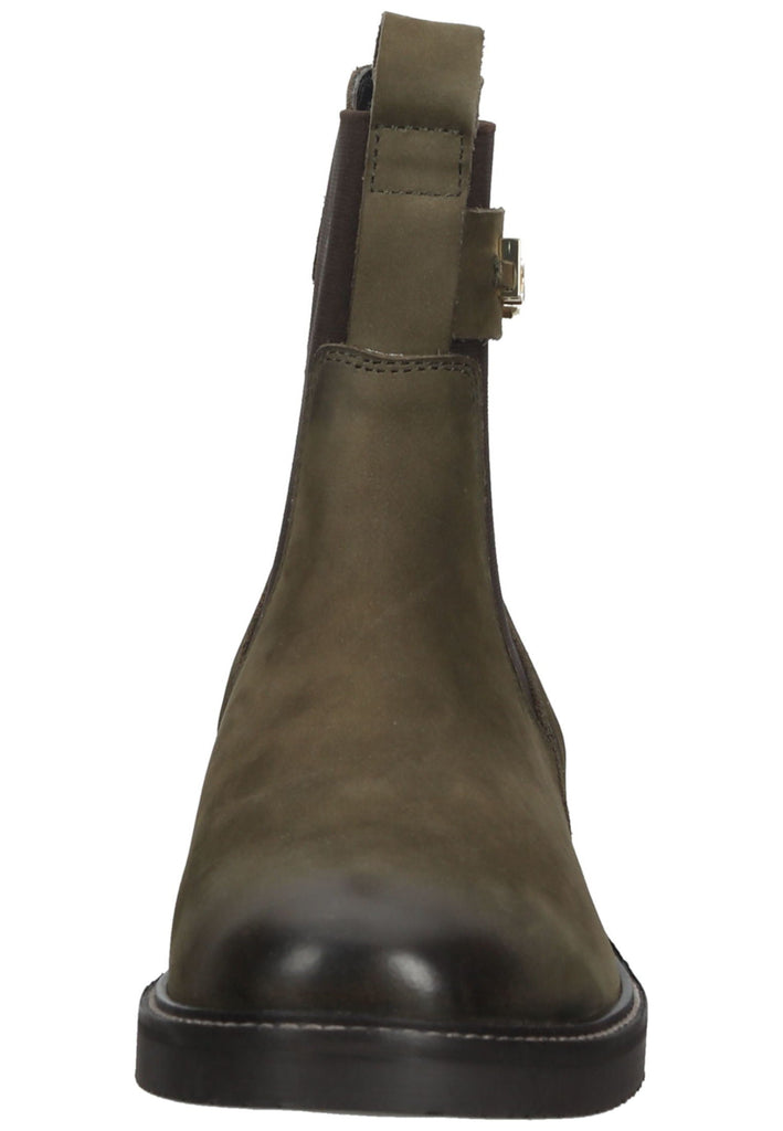 Bugatti Stiefelette Nubukleder Green