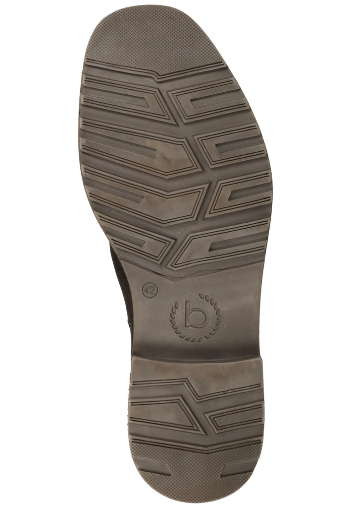 Bugatti Stiefelette Nubukleder Schwarz