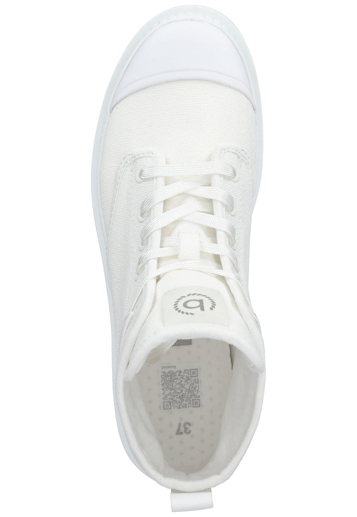 Bugatti Stiefelette Textil Weiß