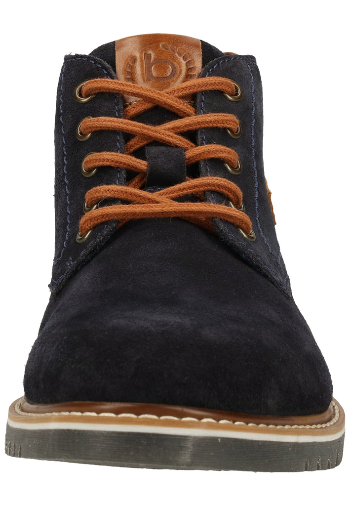 Bugatti Stiefelette Veloursleder Dark Blue