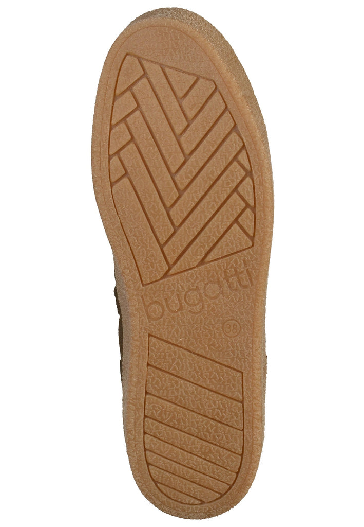 Bugatti Stiefelette Veloursleder Dunkelgrün