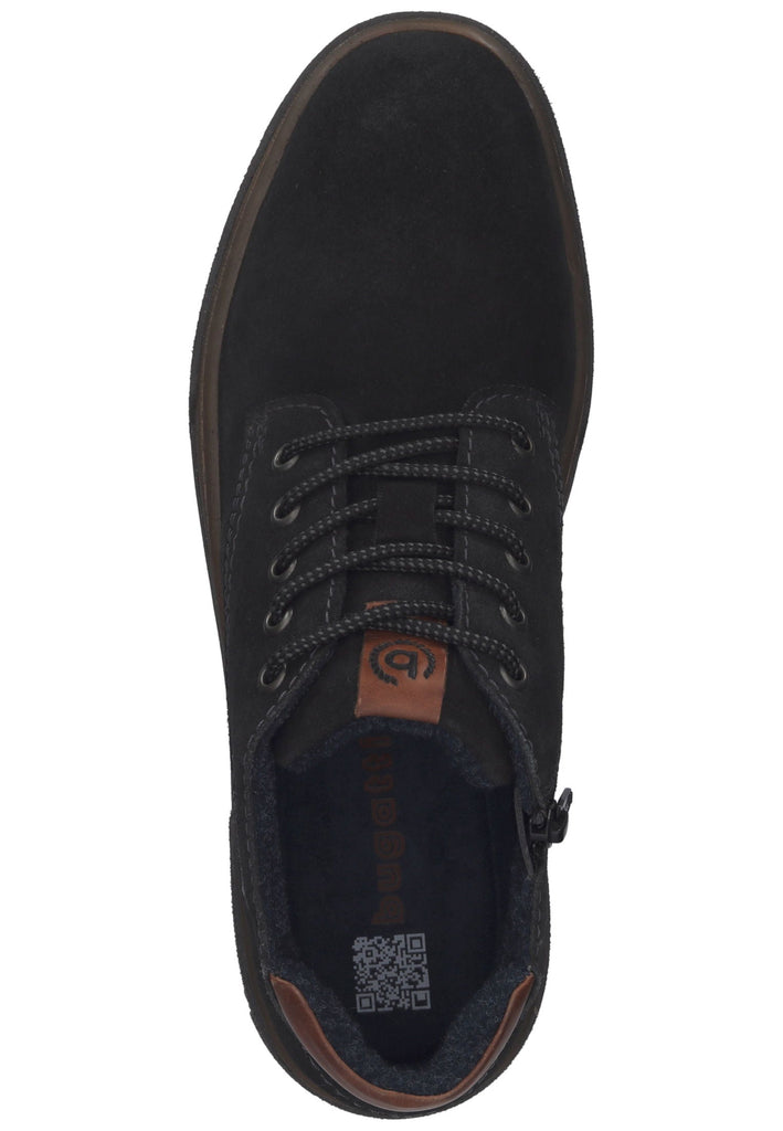 Bugatti Stiefelette Veloursleder Grau