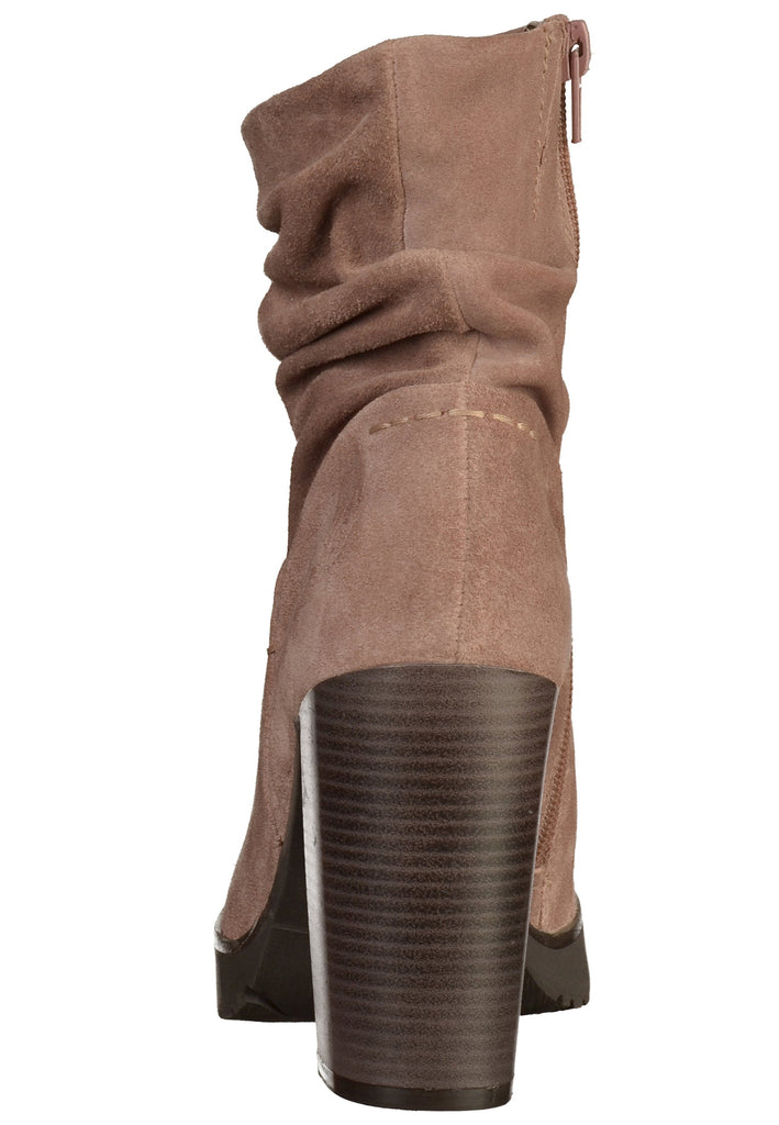 Bugatti Stiefelette Veloursleder Rosa