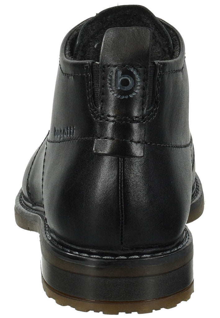 Bugatti Stiefelette Veloursleder Schwarz