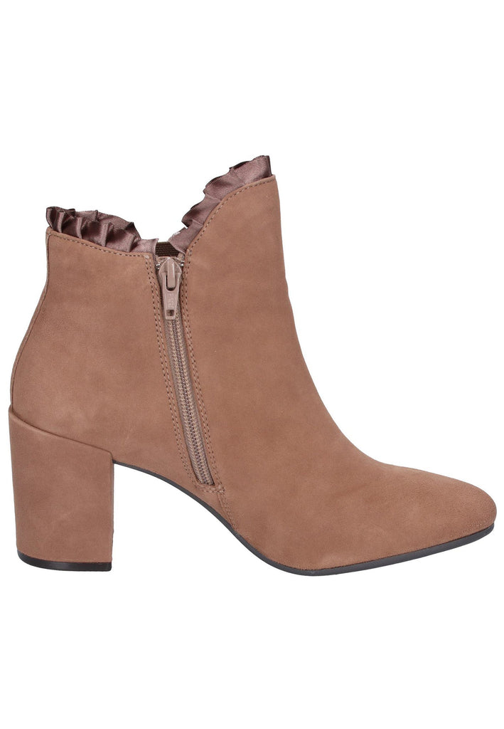 Bugatti Stiefelette Veloursleder Taupe