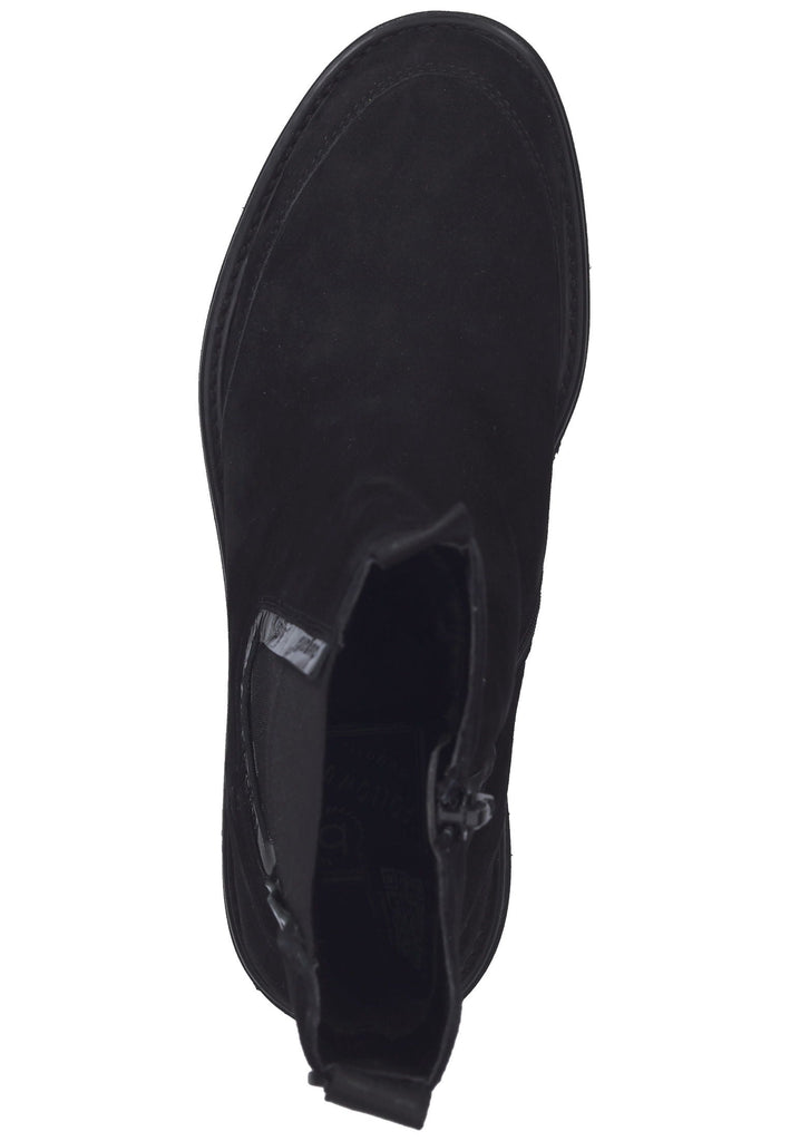 Bugatti Stiefelette Veloursleder/Textil Schwarz