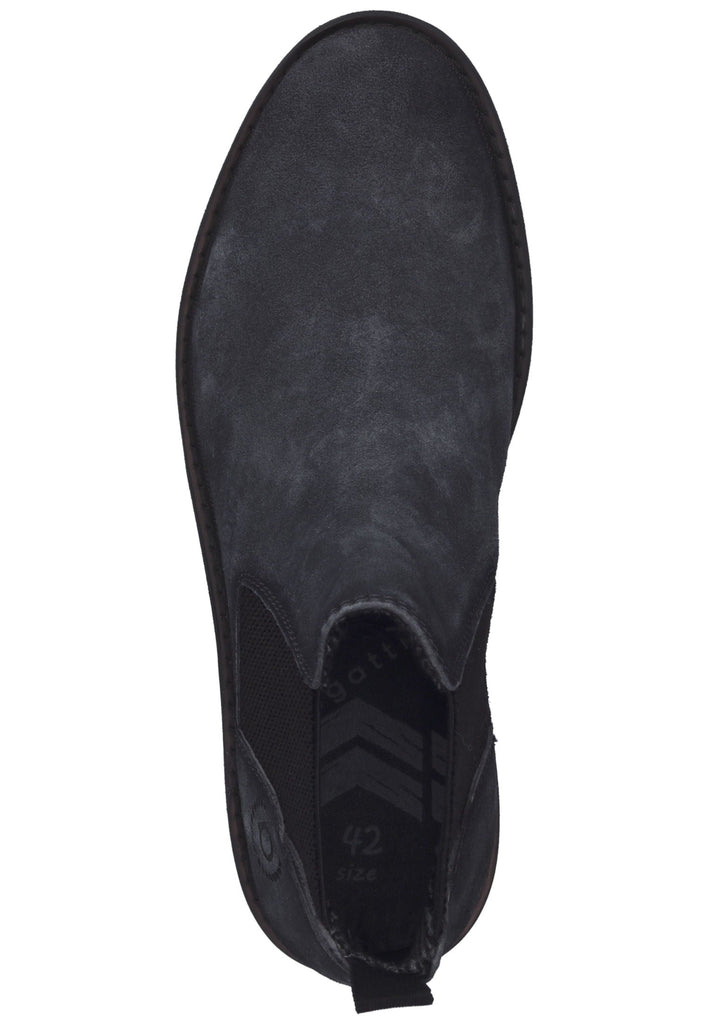 Stiefeletten Bugatti Stiefelette Leder Dunkelgrau