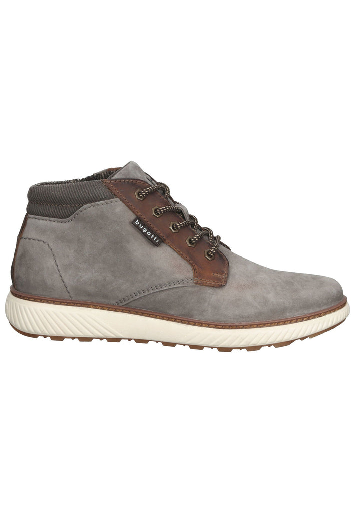 Stiefeletten Bugatti Stiefelette Leder Grau