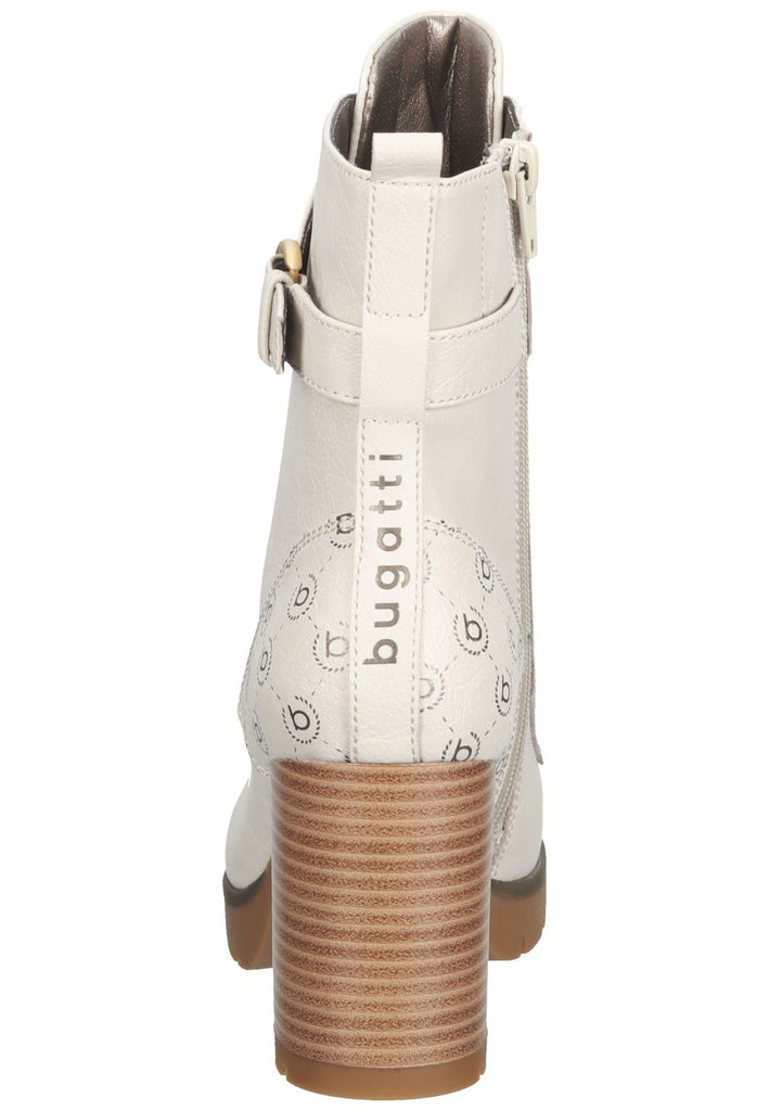 Stiefeletten Bugatti Stiefelette Lederimitat Beige