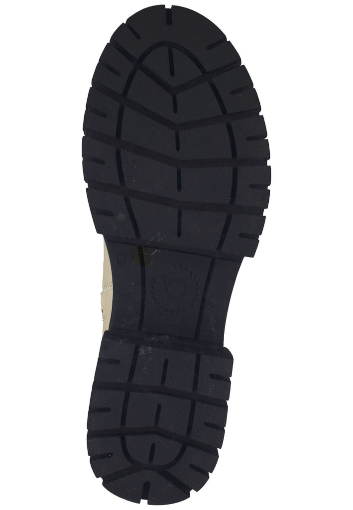 Stiefeletten Bugatti Stiefelette Lederimitat Beige