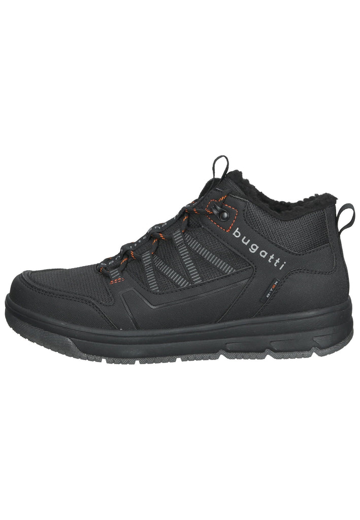 Stiefeletten Bugatti Stiefelette Lederimitat Schwarz