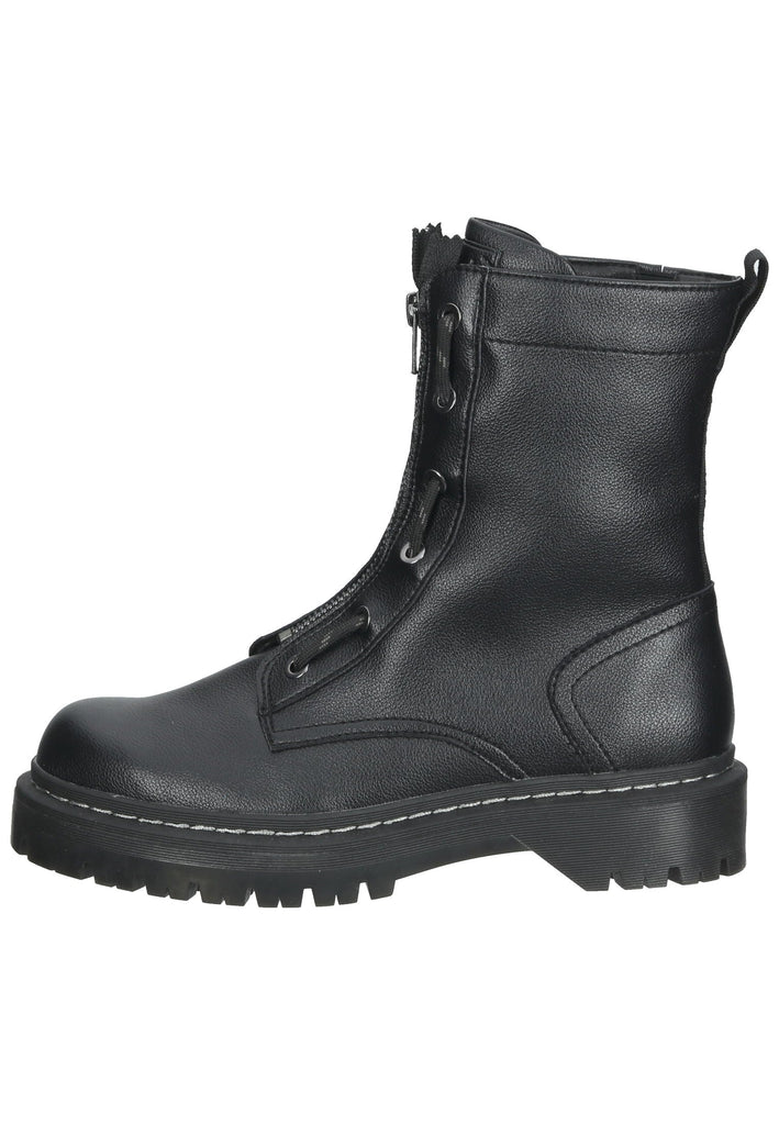 Stiefeletten Bugatti Stiefelette Lederimitat Schwarz