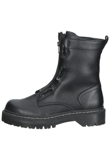 Stiefeletten Bugatti Stiefelette Lederimitat Schwarz