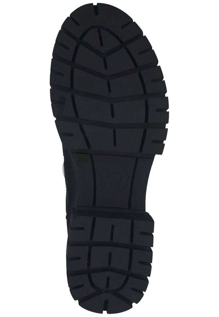 Stiefeletten Bugatti Stiefelette Lederimitat/Textil Schwarz