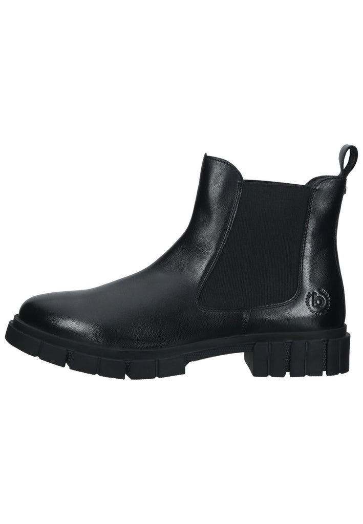 Stiefeletten Bugatti Stiefelette Nappaleder Schwarz